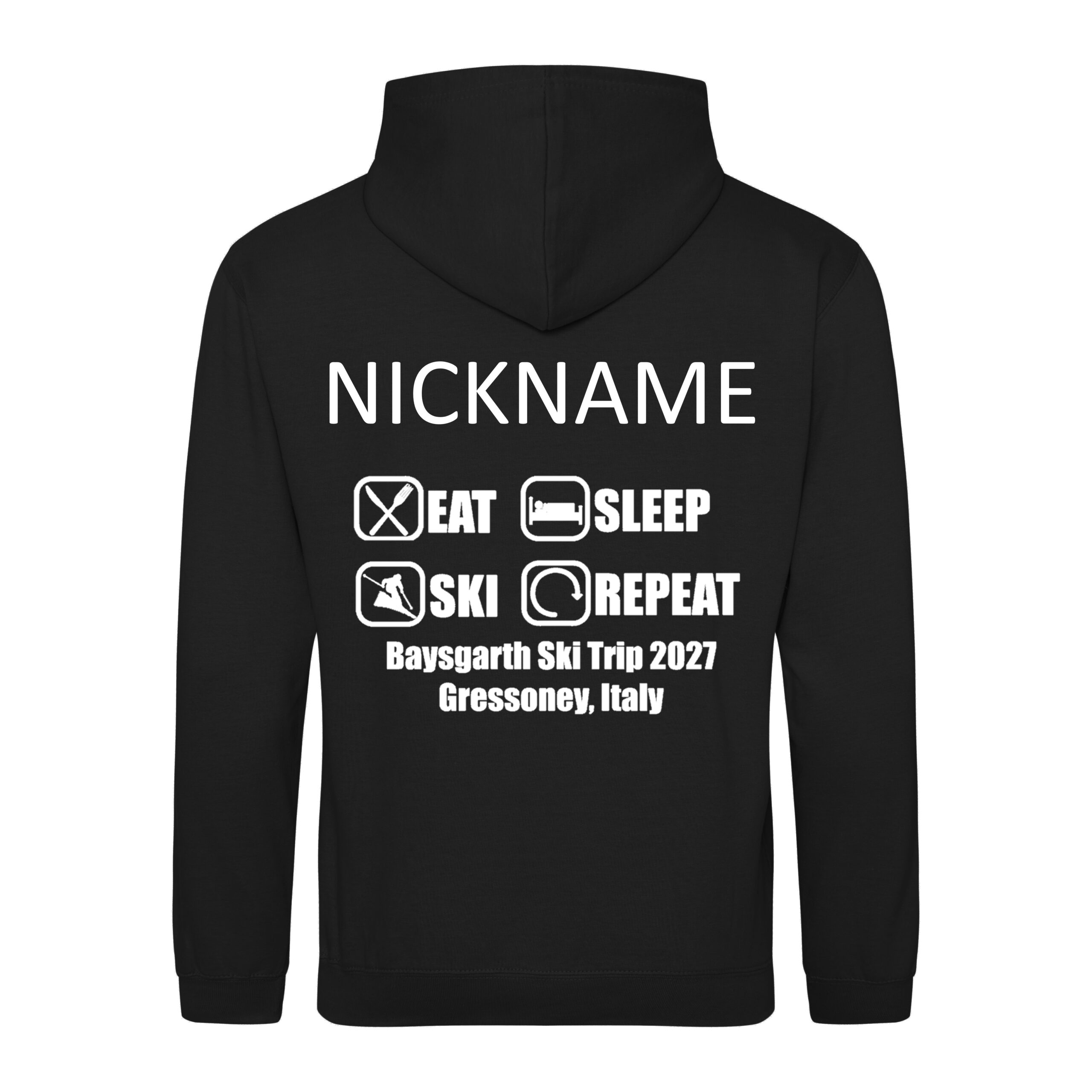 Baysgarth Ski Trip Hoodie - Image 4
